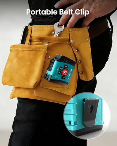 MILESEEY DT20 Digital Laser Tape Measure - color: Blue -Large Font