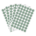 PATIKIL 270 Pieces Screw Hole Stickers, 5 Sheet Self-Adhesive Waterproof PVC Wood Grain Sticker for Screw Holes Wall Cabinets Desk Repairing, Light Green, 21mm/0.83 Inch - color: Light Green