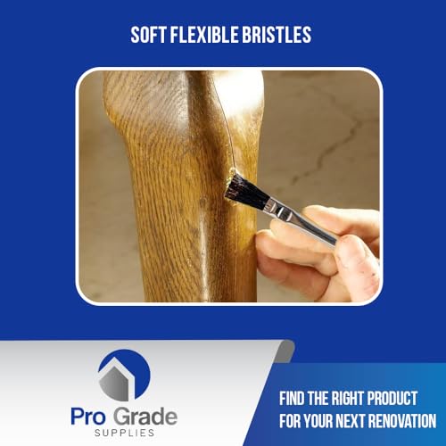 Pro Grade Acid Brushes, 3/8 Inch Flux Brush for Glue & Grease, 36 Count