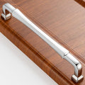 6-1/4 Inch Polished Chrome Cabinet Pulls and Handles 10 Pack 3175 - color: Polished Chrome, size: 6-1/4 In Hole Distance