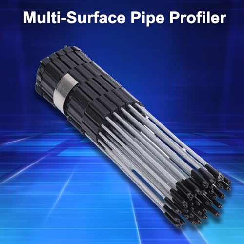 Multi Surface Pipe Profiling Tool, Pipe Cutting Template Multi Functional Shape Duplicator, Lightweight and Wear Proof Fiberglass Material for Tiles Floors DIY Pro Plumbing (Length 280mm - size: Length 280mm] Multi-function Puller (for 0-3