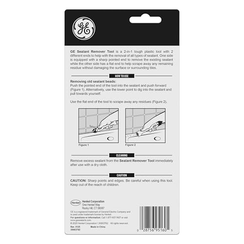 GE Sealant Remover Tool, Black, 1 Piece, 1 Pack