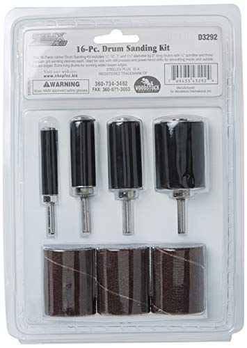 Woodstock D3292 Drum Sanding Kit, 16-Piece