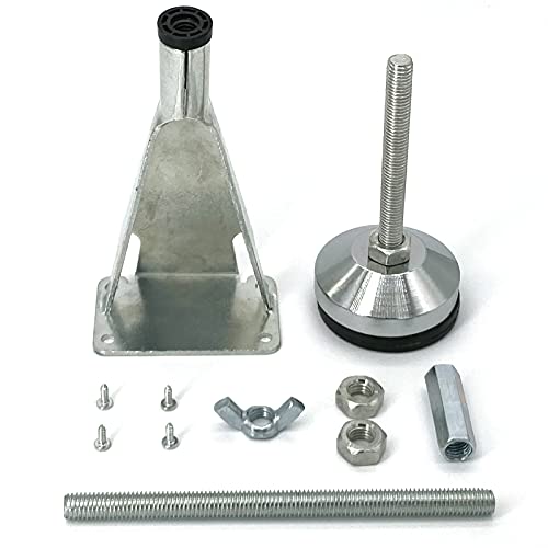 6 Pack Adjustable Height Center Support Leg for Bed Frame - color: 6pcs(7.2-14.8inch)-heavy Duty Metal