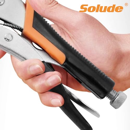 14-Inch C-Clamp Locking Pliers,Heavy Duty Vise Grip Welding Clamp With Swivel Pads for Woodworking,Home,Metalworking,Auto Repair(2 Pack) - size: 14 inch 2 Pack
