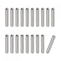 uxcell 2.8x16mm Dowel Pins, 50pcs 304 Stainless Steel Round Head Flat Chamfered End Dowel Pin Bunk Bed Pins Shelf Pegs Support Shelves Fasten Elements - size: 2.8x16mm