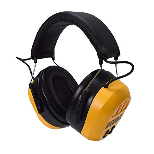 DEWALT DPG17 Rechargeable Bluetooth Earmuffs, Hearing Protection, NRR 25