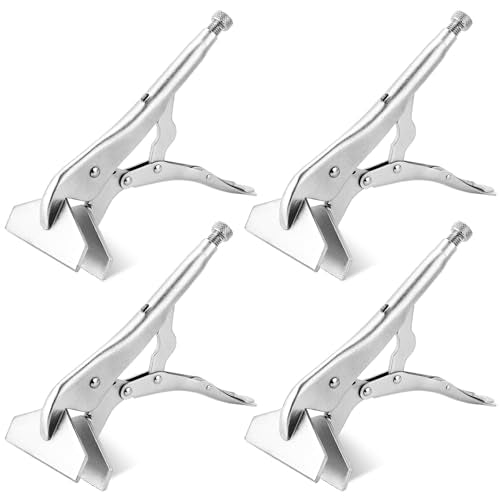 10 Inch Locking Sheet Metal Clamp, Adjustable Welding Pliers Tool - size: 4 Pack
