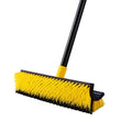 Yocada Double-Sided Floor Scrub Brush Triangle Brush Heavy Duty 65.5"