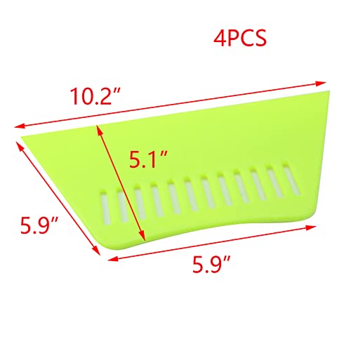 T Tulead Wallpaper Smoother Tool, 4PCS, Green
