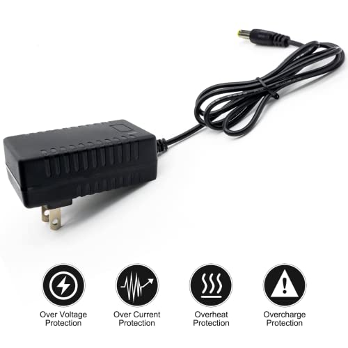 21V Mini Chainsaw Battery Charger, Lithium Battery Charger, American Standard, Cordless Small Electric Portable Handheld Chainsaw Accessories (Universal Version)