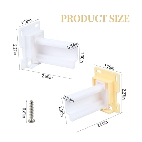 RV H307 Drawer Slide Socket Set Drawer Slide Brackets - color: 1 pc RV H307 Drawer Slide Socket Set
