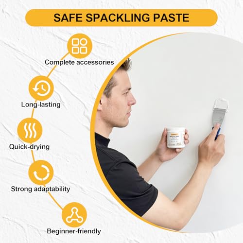 Drywall Repair Kit 2 Pack 12.2 Oz Wall Patch Repair Kit Wall Mending Agent