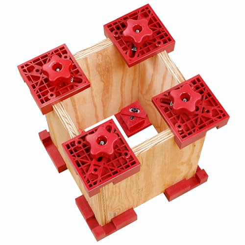 Woodpeckers M2 Box Clamps, 2 Pack, Versatile Woodworking Clamps for Quick and Easy 90 Degree Joints
