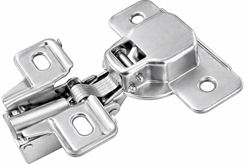 20-Pack 1/2" Overlay Soft Close Face Frame Kitchen Cabinet Hinges - size: 1/2" Overlay