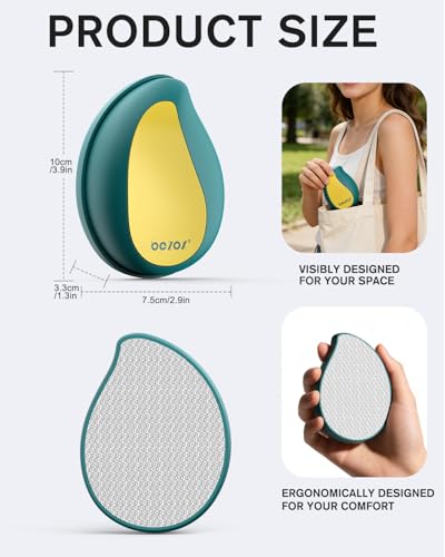 BEZOX Glass Foot Scrubber - color: Green