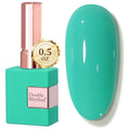 Double Rhythm 15ML Gel Nail Polish Pure Sheer Same Color Same Bottle Soak Off Gel Polish Art Manicure Salon DIY at Home for Women (Deep Mint-A1788) - color: Deep Mint