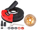 Expert Surface Grinding Dust Shroud for Angle Grinder, Universal 4.5/5-Inch + Diamond grinding cup wheel Dt1701-125D - size: 5 inch Dust Shroud+Diamond grinding cup wheel