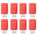 8 Pcs Universal Tool Holders Wall Mount Compatible with M18 18V tools,Also Compatible with Dewalt 12V and 20V Tools(with screws)
