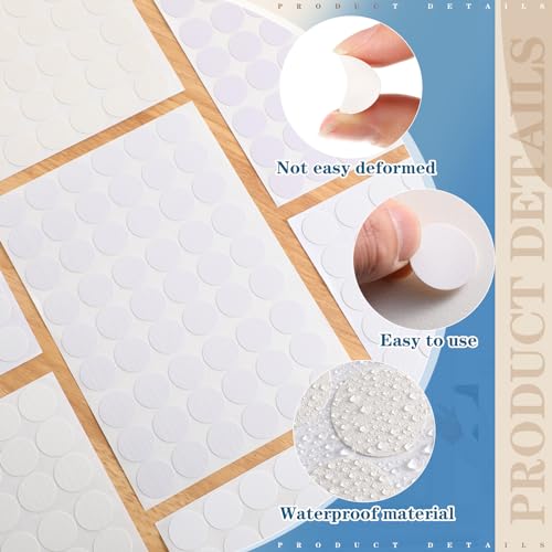 Epakh 864 Pcs Screw Hole Covers Wood Stickers, Fresh Color - color: Fresh Color