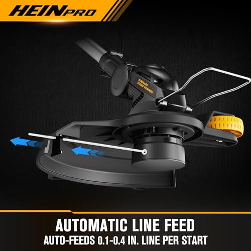 HEINPRO Cordless String Trimmer Compatible with Dewalt 20V MAX Battery - size: 12.01-INCH