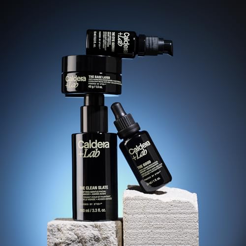 Caldera + Lab The Regimen Rich + Eye Defense | Men's 4 Piece Skincare Set - size: 4-Piece Skincare Kit