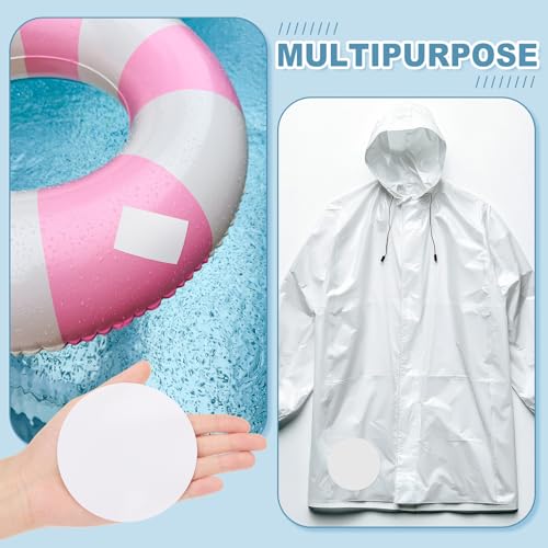 30 Pcs Bathtub Patch Kit Siding Wall Repair - style: Round and Rectangle