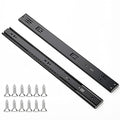 Ravinte Matte Black Soft Close Drawer Slides 20 Inch 1 Pairs 2 Pack - color: Black, size: 20 Inch