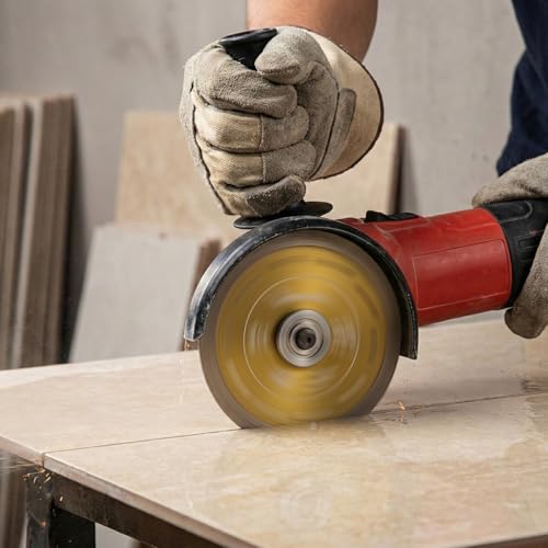 1/4''-4'' 17PCS Diamond Hole Saw Kit for Tile, 5/8"-11 Thread