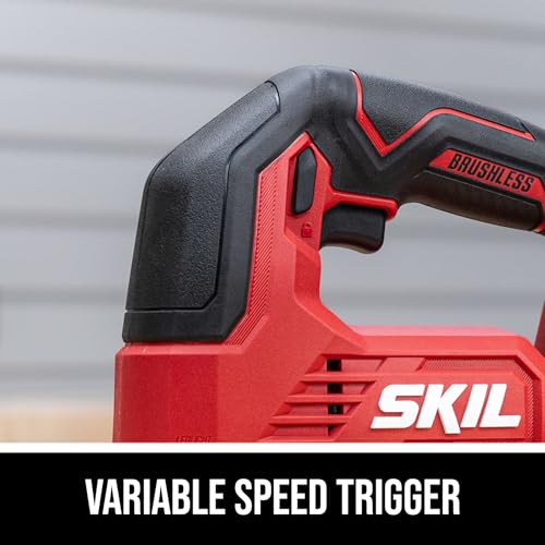 SKIL PWR CORE Brushless 20V Jig Saw Including 2.0Ah Battery and Charger- JS8290B-10