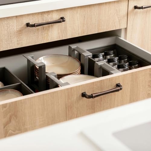 3-3/4 Inch Oil Rubbed Bronze Cabinet Pulls and Handles 10 Pack 3175 - color: Oil Rubbed Bronze, size: 3-3/4 In Hole Distance