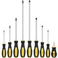 9pcs Magnetic Screwdrivers Set, Including 12in Phillips and Slotted - color: 9pcs