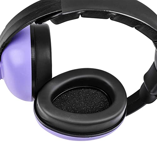 Noise Cancelling Headphones for Kids, Babies Ear Protection Earmuffs Noise Reduction for 0-3 Years Babies, Toddlers, Infant (Purple) - color: Purple