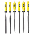 Needle File Set (6 PIECE Set) 4x160mm - color: Carbon Steel, size: 4x160mm