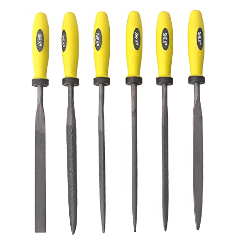 Needle File Set (6 PIECE Set) 4x160mm - color: Carbon Steel, size: 4x160mm