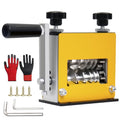 Wire Stripper Machine Gauge Wire 3-17mm, Manual & Electric Drill Compatible Copper Wire Stripping Tool with 6 Channels 5 Blades, Scrap Wire Stripping Machine for Efficient Cable Stripping - size: large size