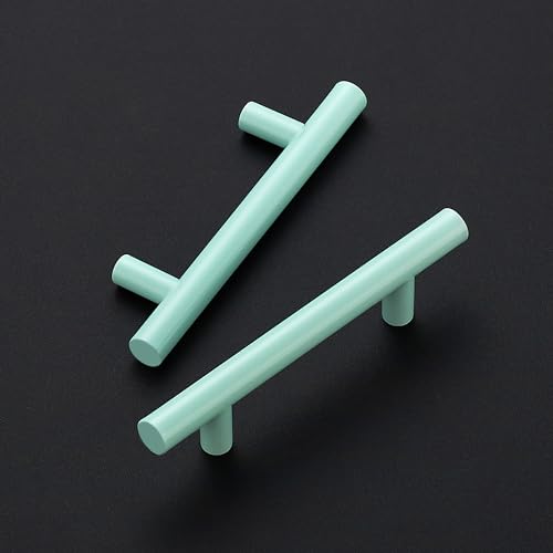 Ravinte Cabinet Handles,5" Length,3" Hole Center,Green,30 Pack - color: Green