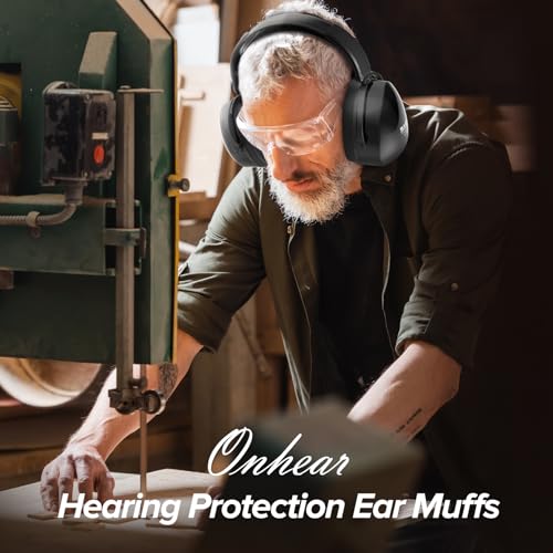 Ear Protection Headphones for Adults Kids, NoiseCancelling Headphones for Autism, Adjustable NoiseCancelling Ear Muffs, Earmuffs Hearing Protection, Effective Noise-Reducing Ear Muffs
