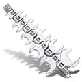 WORKPRO 3/8" Drive Crowfoot Wrench Set, 10-Piece SAE, 3/8"-1" - size: Crowfoot SAE