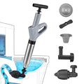 MaxxGeek Toilet Plunge Blaster, High Pressure Toilet Plunger, High-Pressure Air Drain Blaster Plunge Blaster Multi-drain Unclogger for Toilets, Bathroom Floor, Drain Sinks and Plumbing Clogs.