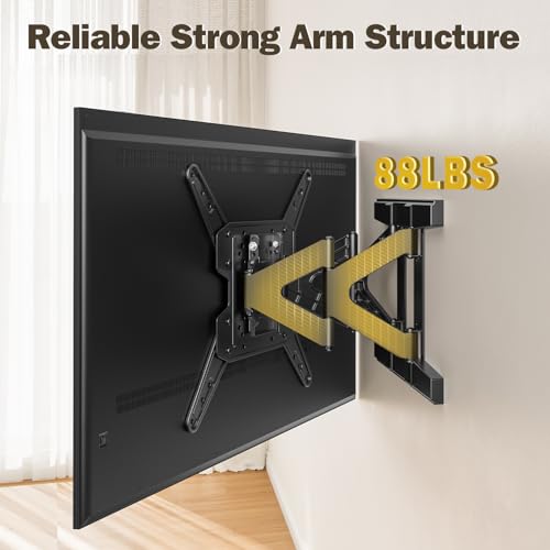 Mounting Dream Ultra Slim TV Wall Mount for 26-75” TVS Full Motion TV Mount - size: 26"-75" TV