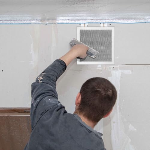 Blulu 30 Pcs 8 Inch Drywall Repair Kit Self Adhesive Mesh Drywall Patches - size: 8 Inch