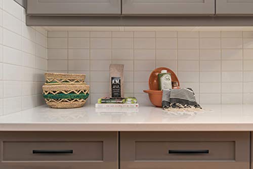 Ravinte Matte Black Cabinet Pulls Curved Drawer Handles, 3 Inch CC, 30 Pack - color: Black