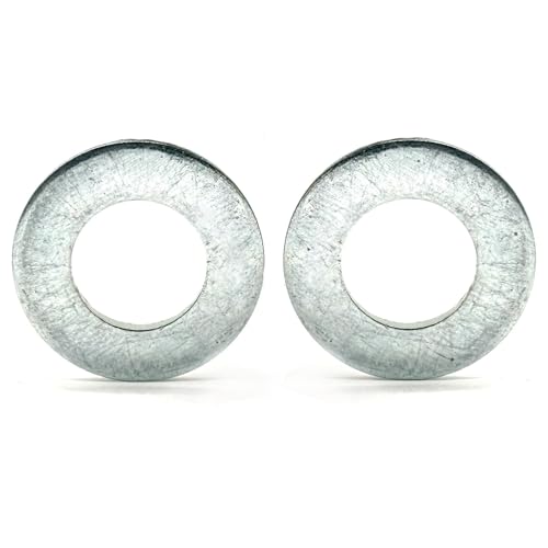 (100 Pieces) M10 Class 10 Hardened Flat Washers Zinc