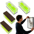 4Pack Magnetic Small Bubble Level 10×10×29mm(0.39x0.39x1.14in) Small Leveler Tool - size: 4pcs 10x10x29mm