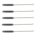 Wire Tube Brushes, Stainless Steel, 0.8-inch Diameter, 12-inch Long,10pcs - color: 5pcs, size: 2cm