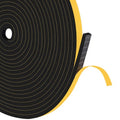 Thin Foam Insulation Tape for Windows & Small Gaps, 50Ft Bulk Pack - color: Black, size: 1/4 In x 1/8 In x 50Ft