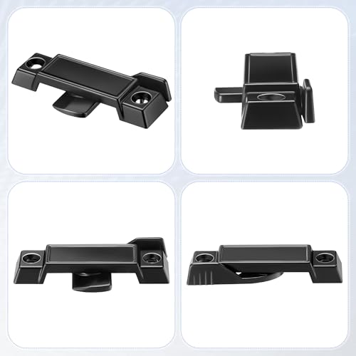 Saillong 3 Pack Window Sash Locks Compatible with Prime-Line F2590, Black - color: Black