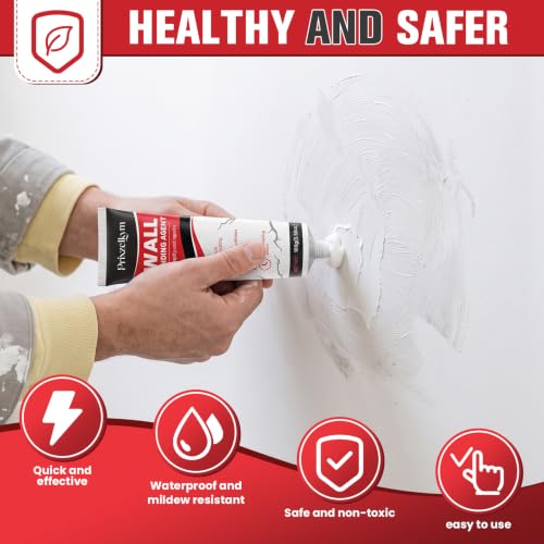 Drywall Repair Kit, Spackle wall Repair Kit, Used for Repairing wall Holes and Cracks, White wall Repair Putty kit, Dry Wall Patch with Scraper and Sandpaper for Drywall Repair Patch Kit - size: 12