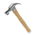 Edward Tools 16 oz. Oak Claw Hammer - Heavy Duty All Purpose Hammer - Forged Carbon Steel Head - Etched Solid Oak Wood Handle for More Durability and Grip